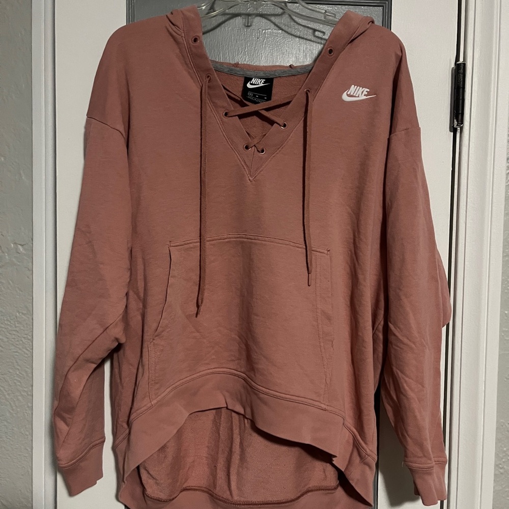 Nike Women's Rose Lace-Up Hoodie